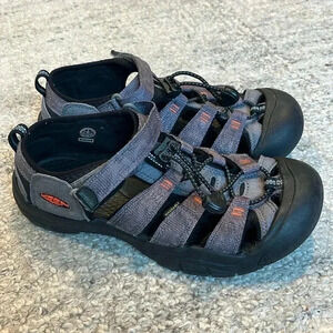 KEEN Kids' Black and Gray Sandals